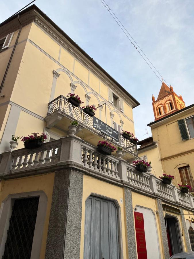 La Terrazza Vercelli Bed & Charme Exterior foto